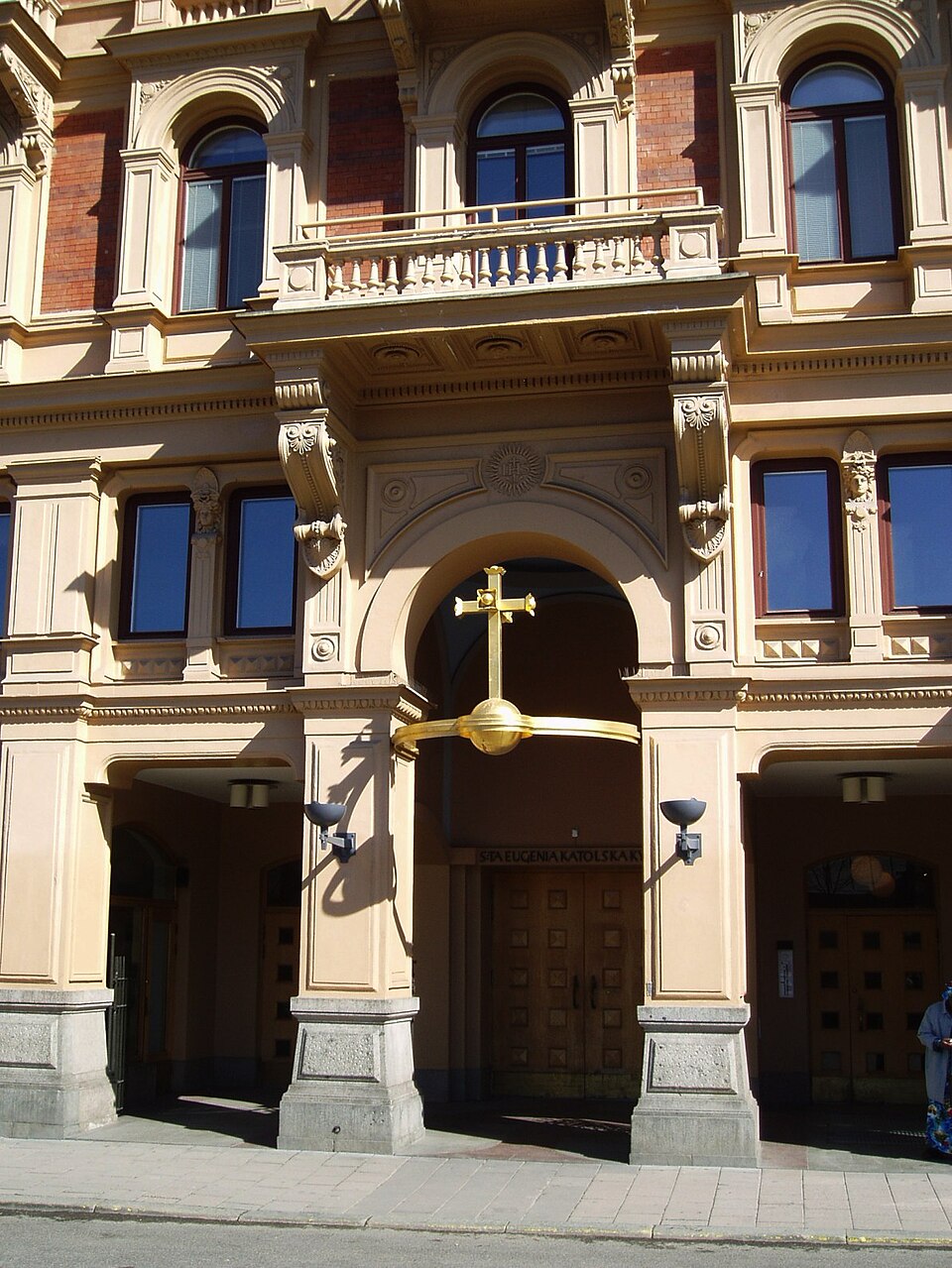 A photograph of St. Eugenia's Church