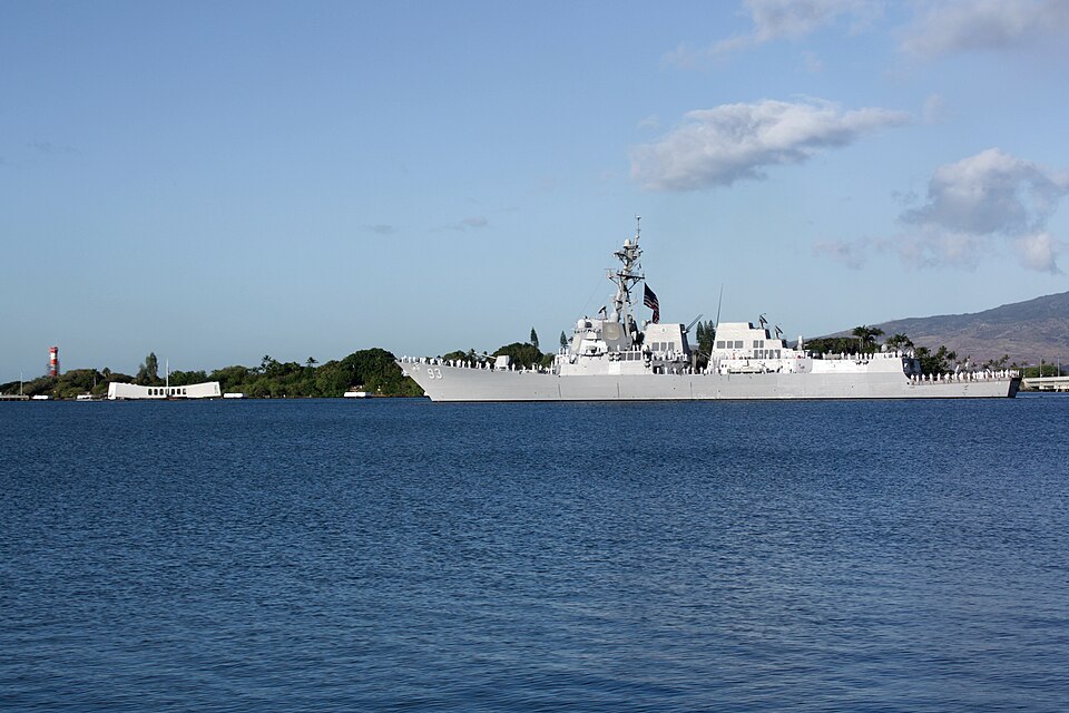 A photograph of Submarine Memorial