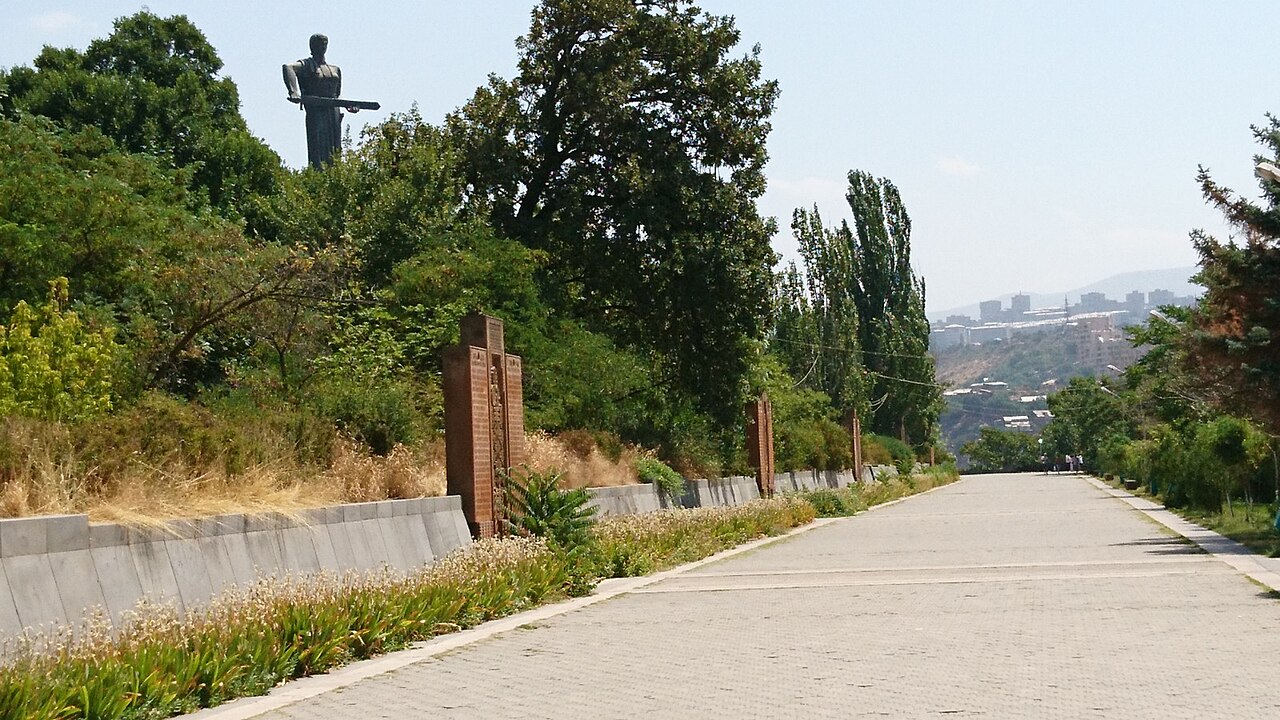 A photograph of Victory Park