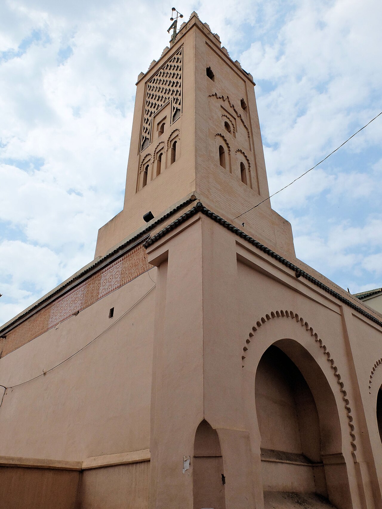 A photograph of Bab Doukkala Mosque