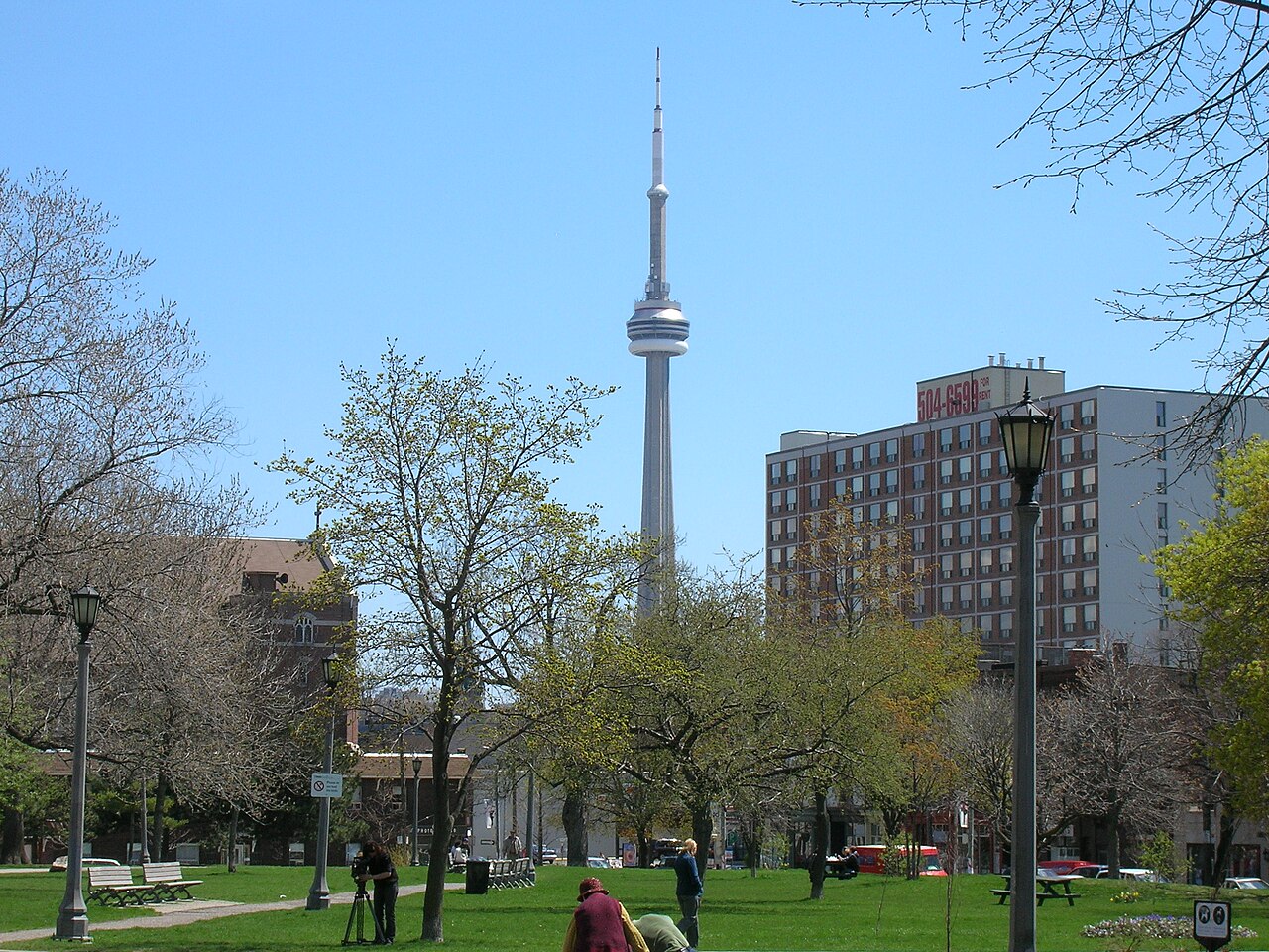 A photograph of Trinity Bellwoods Park