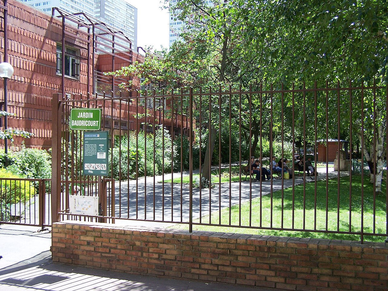 Jardin Baudricourt