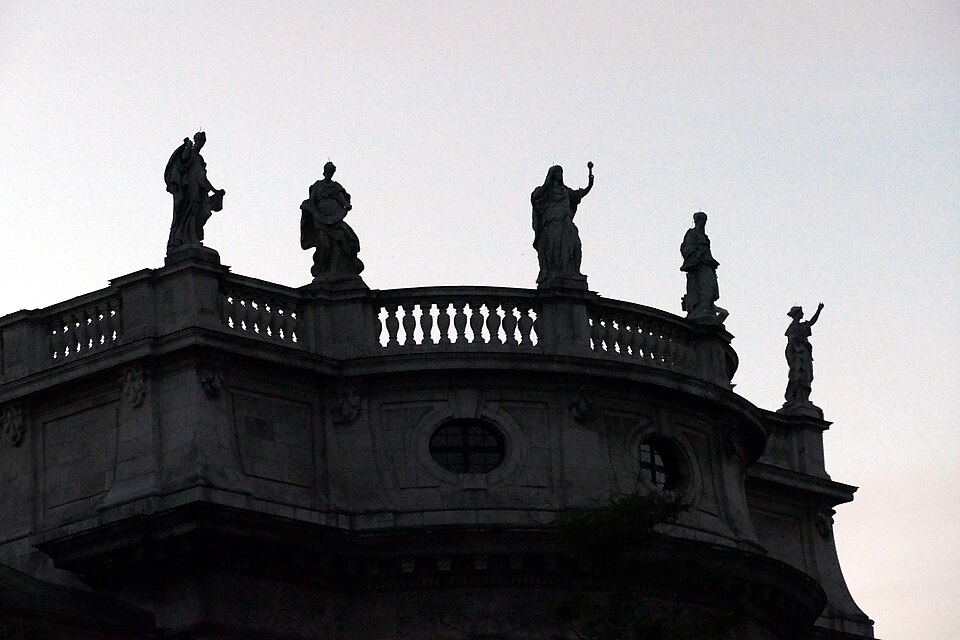 A photograph of Justizpalast