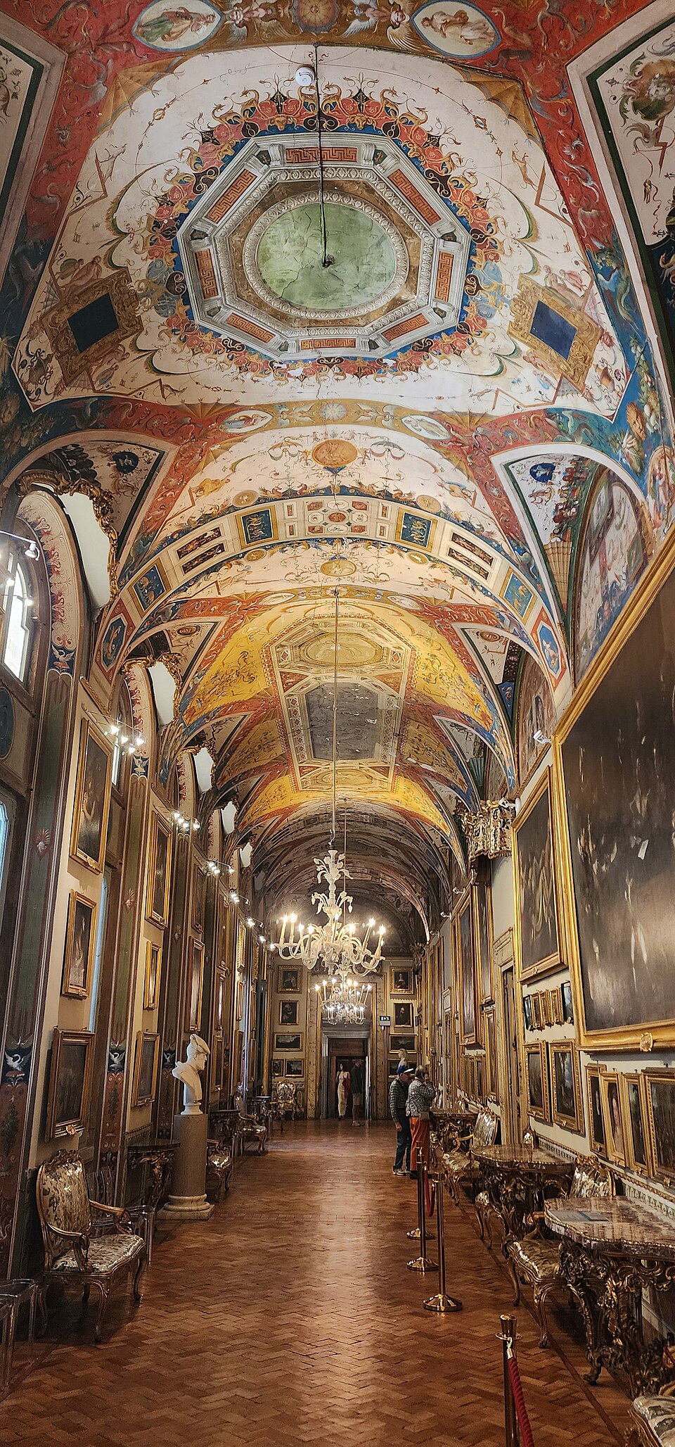 A photograph of Galleria Doria Pamphilj