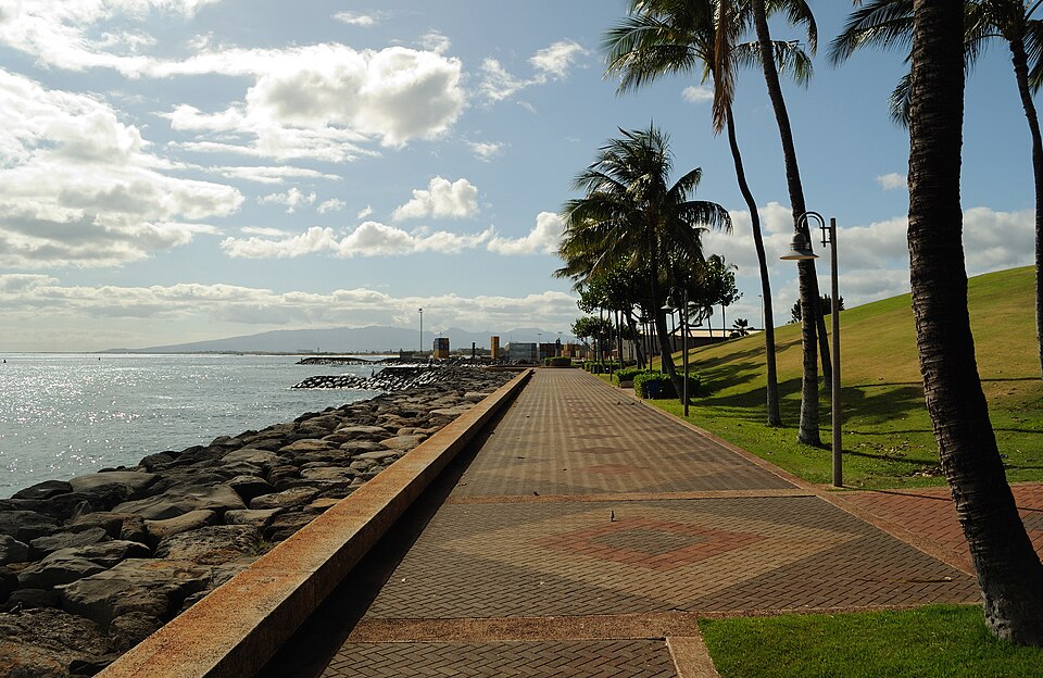 A photograph of Kakaako Waterfront Park