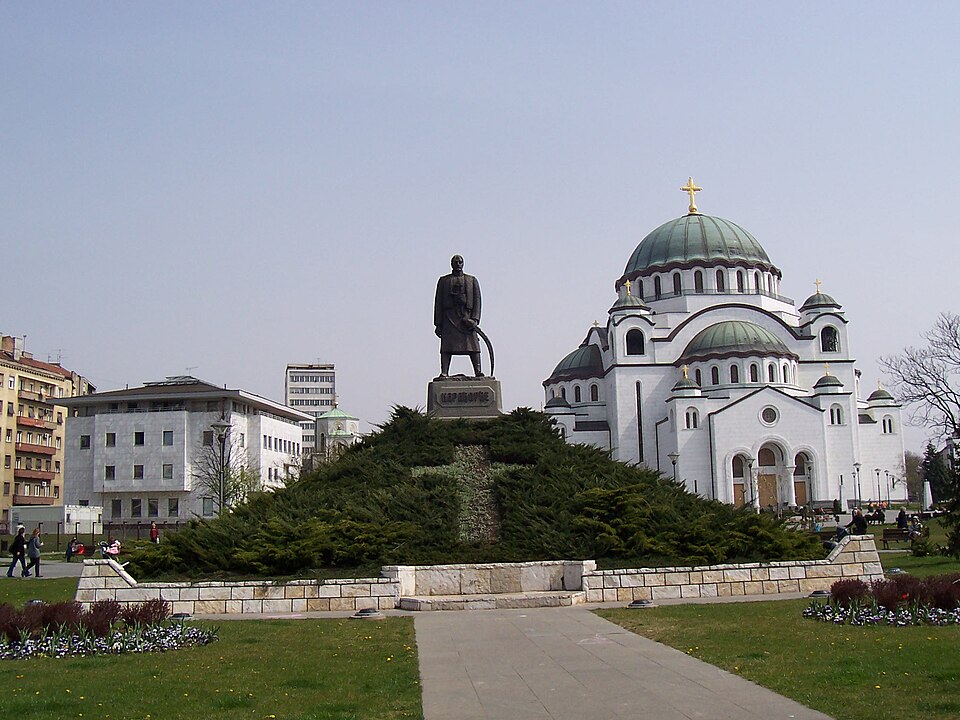 A photograph of Vračar plateau