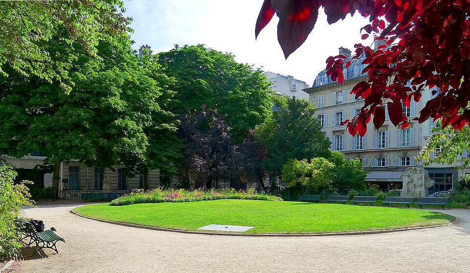 A photograph of square Samuel-Rousseau