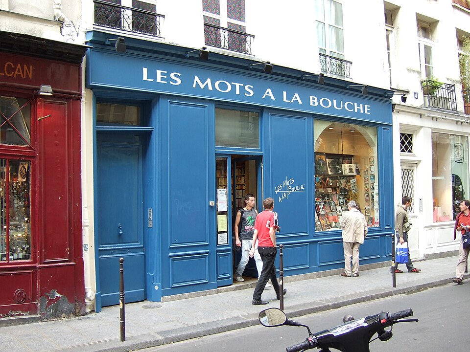 A photograph of Les Mots à la Bouche