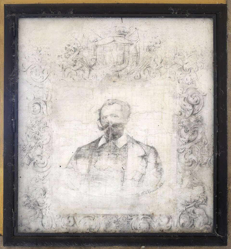 A photograph of Palazzo Pitti