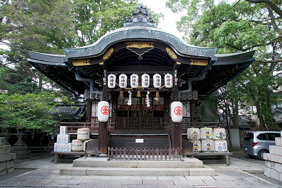 A photograph of Yasui Kompira-gu