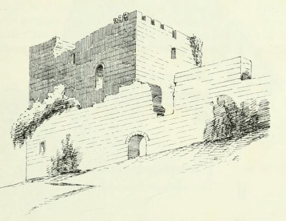 A photograph of Cathcart Castle