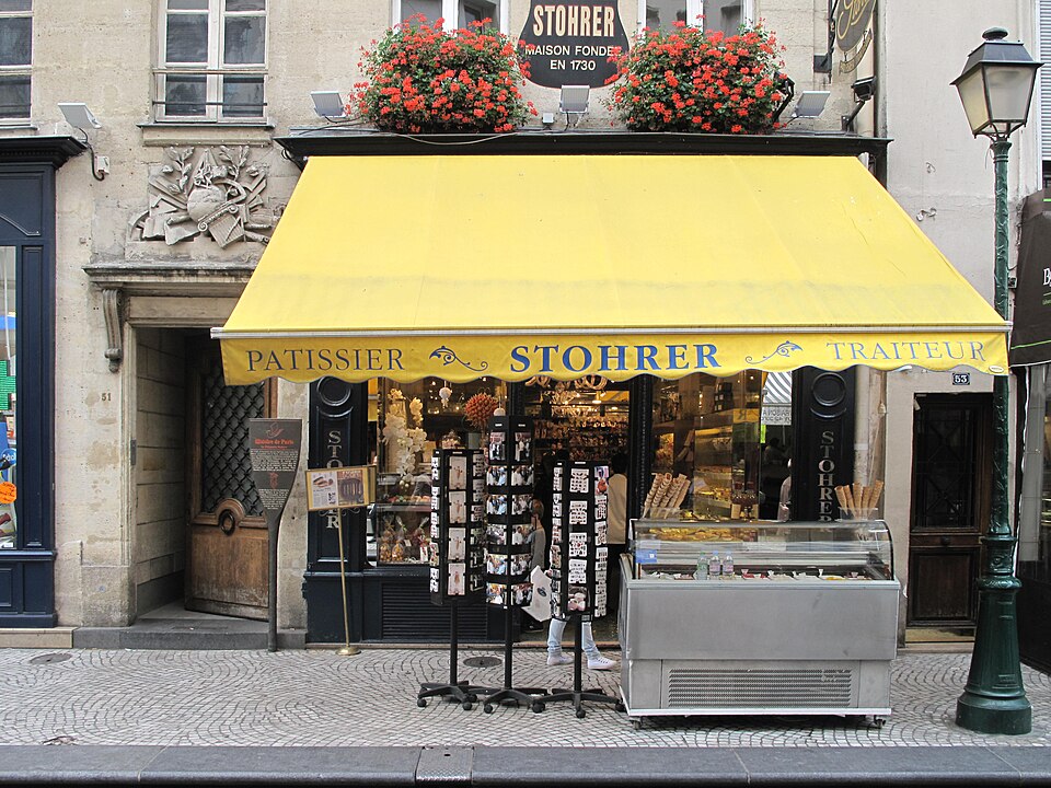 A photograph of Pâtisserie Stohrer