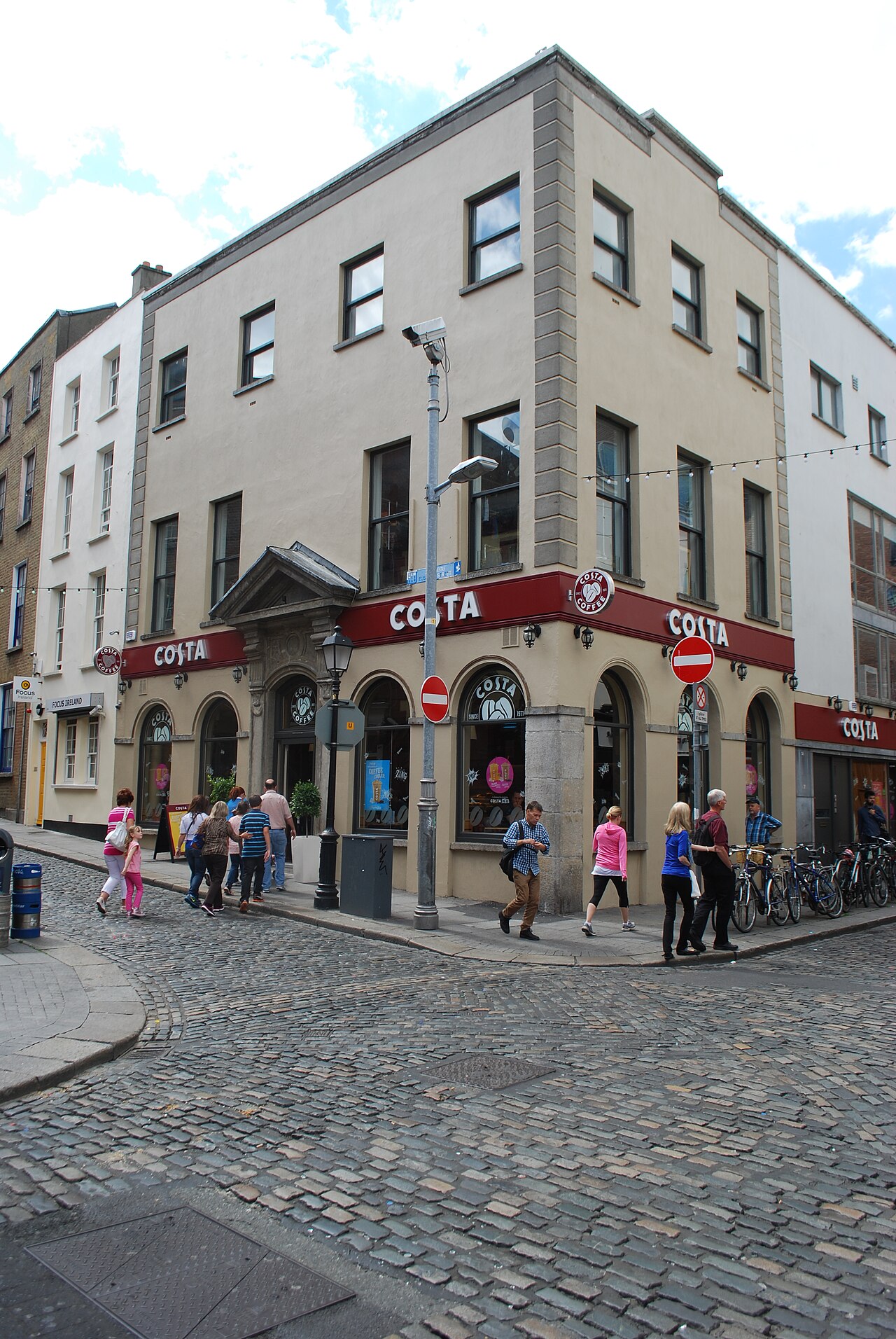 Una fotografía de Temple Bar