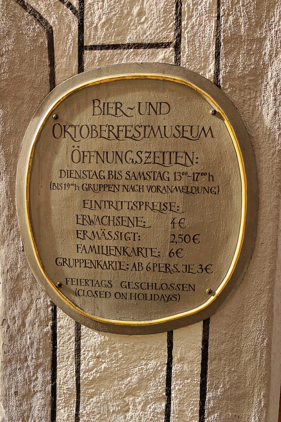 A photograph of Beer and Oktoberfest Museum