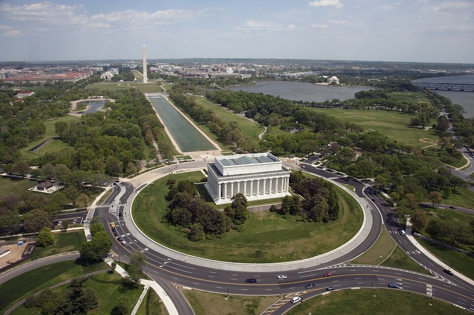 A photograph of Constitution Gardens