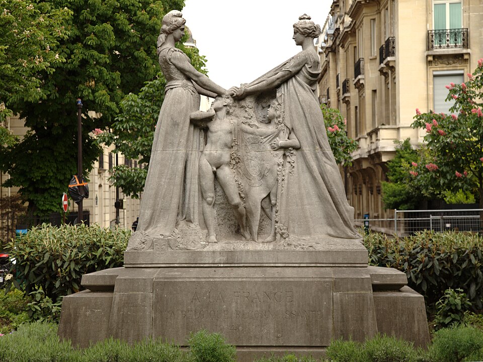 A photograph of Monument de la reconnaissance de la Belgique à la France