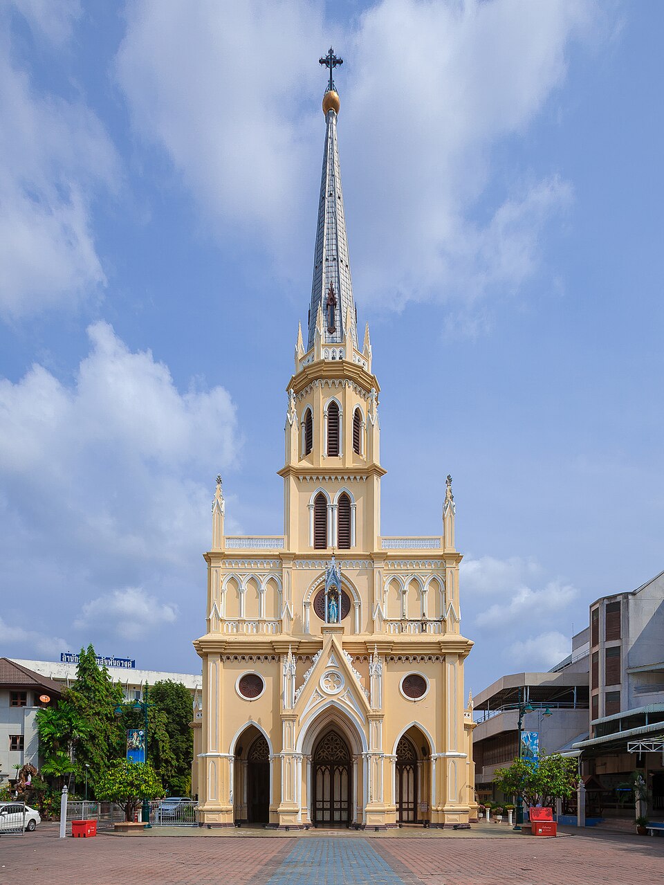 A photograph of Holy Rosary Church