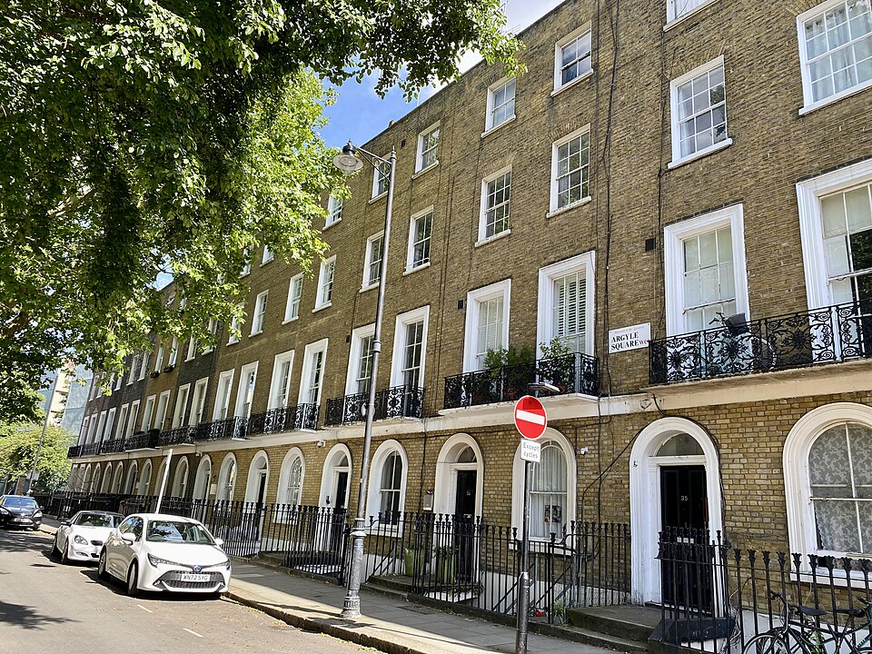 A photograph of Argyle Square