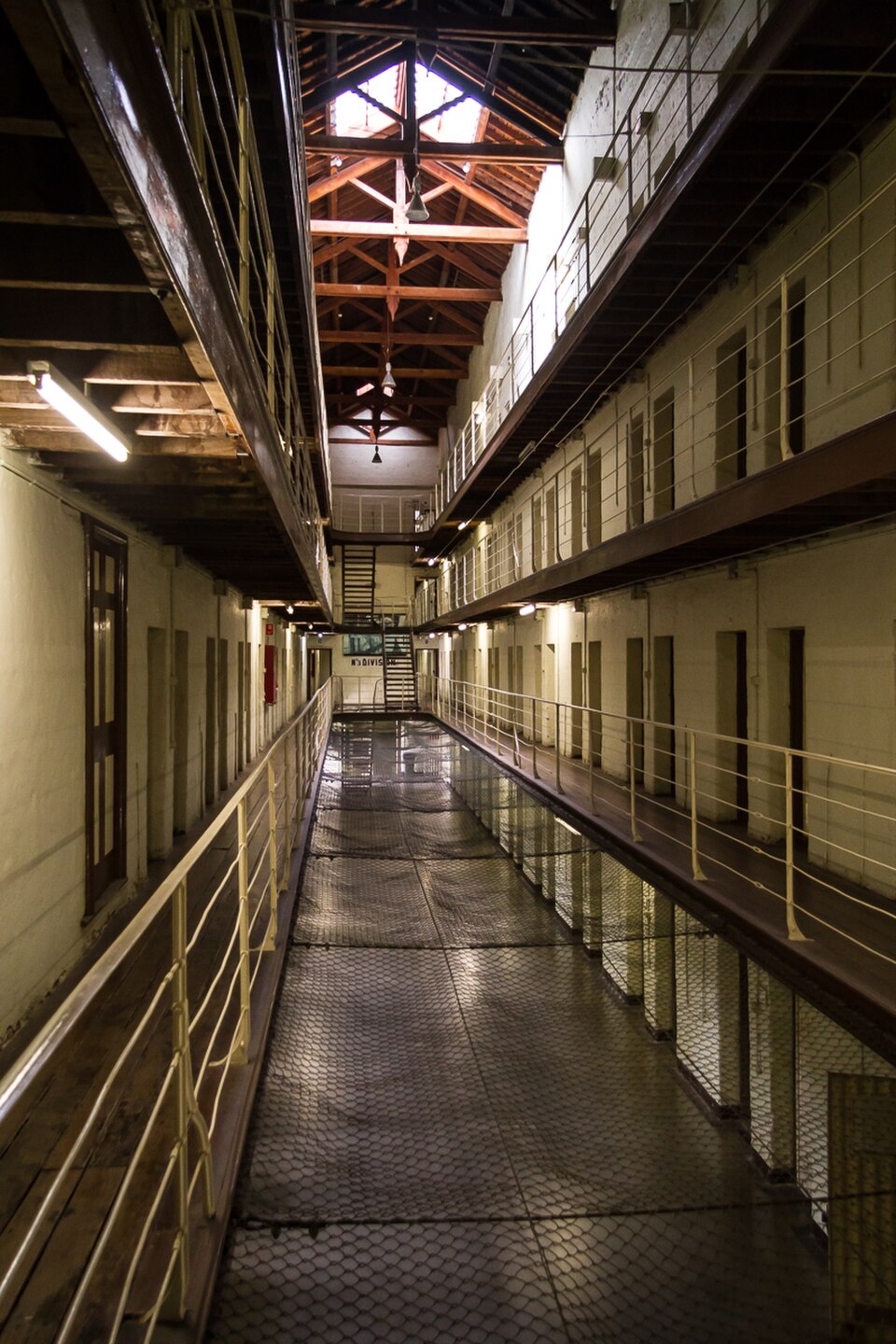 A photograph of Fremantle Prison