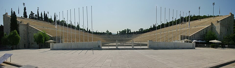 A photograph of Panathenaic Stadium