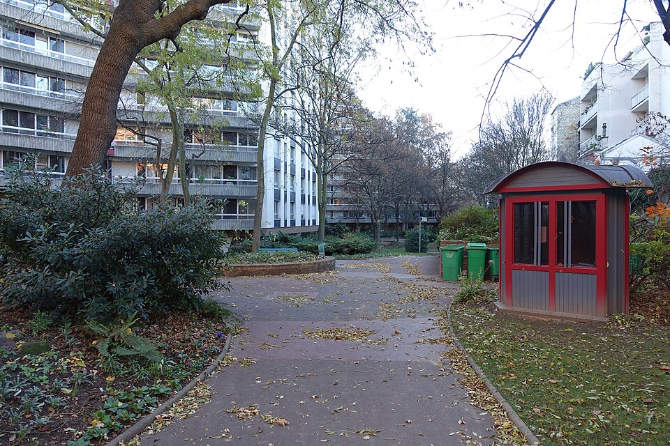 A photograph of jardin d'Alleray