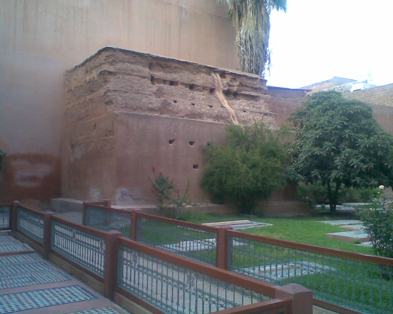 A photograph of Saadian Tombs