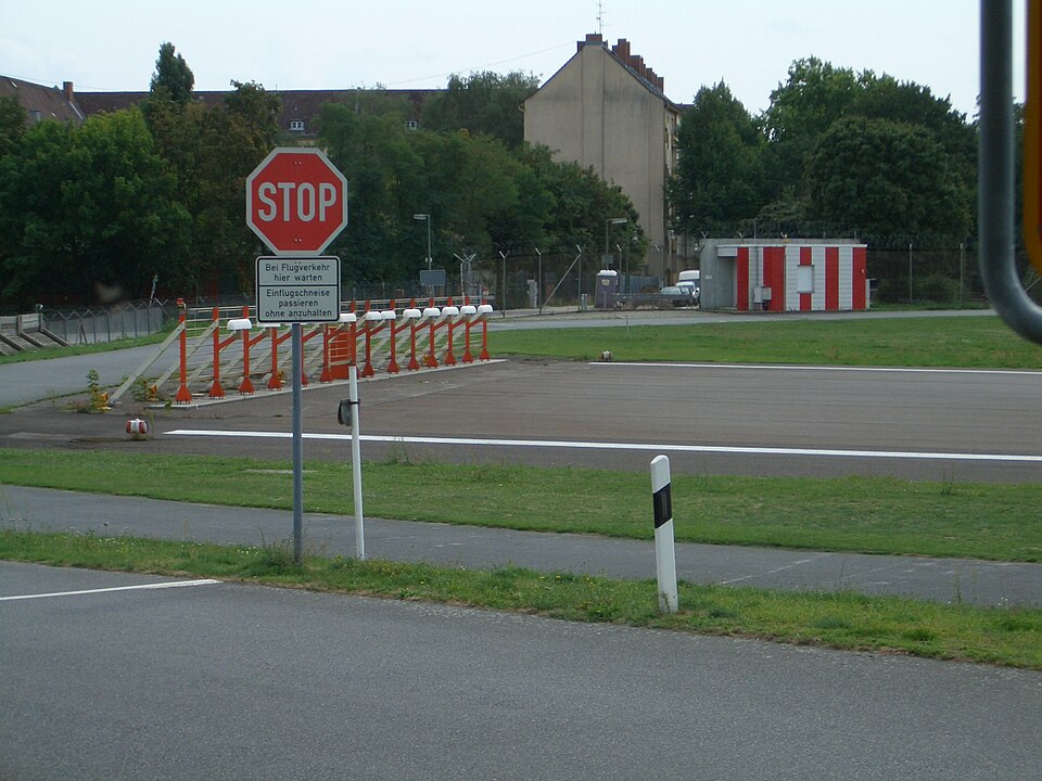 A photograph of Berlin-Tempelhof Airport