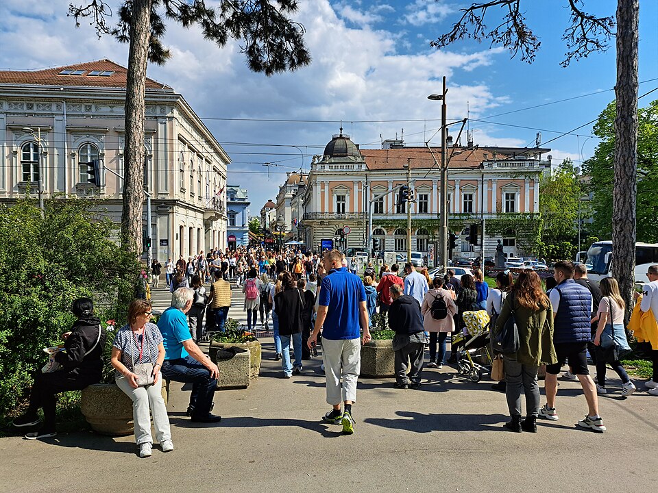 A photograph of Kalemegdan Park