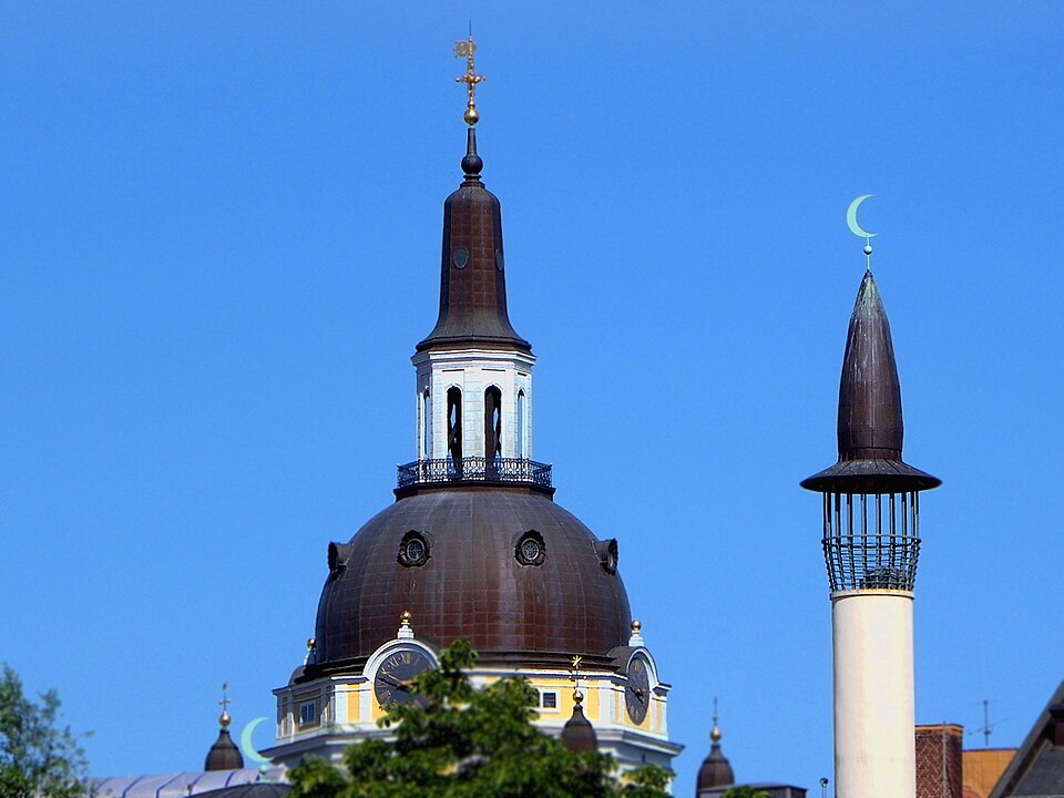 A photograph of Stockholm Mosque