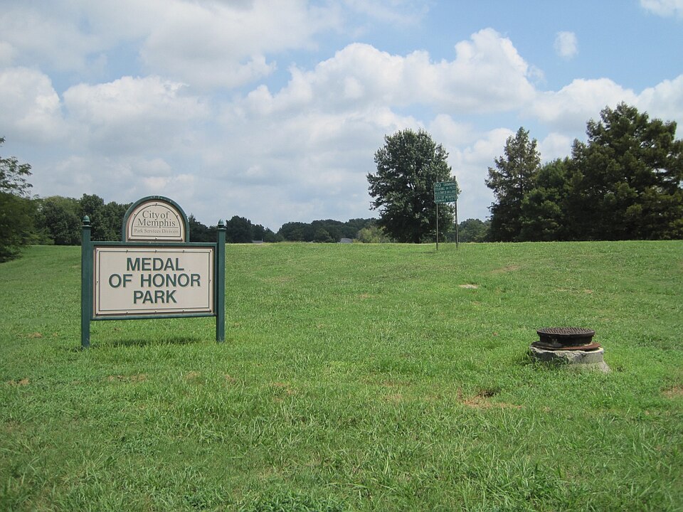A photograph of Medal of Honor Park