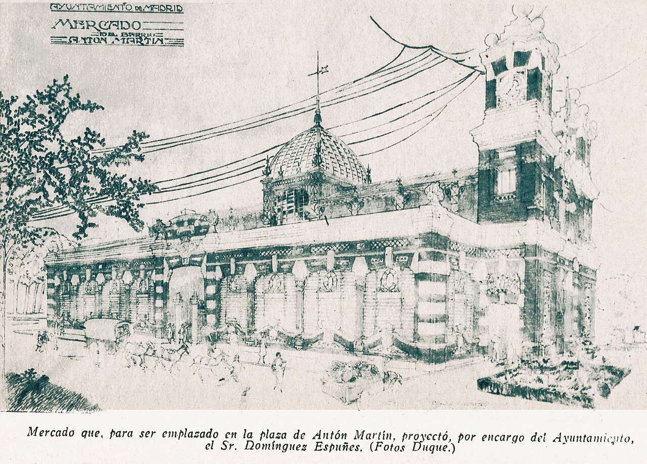 Mercado de Antón Martín fotoğrafı
