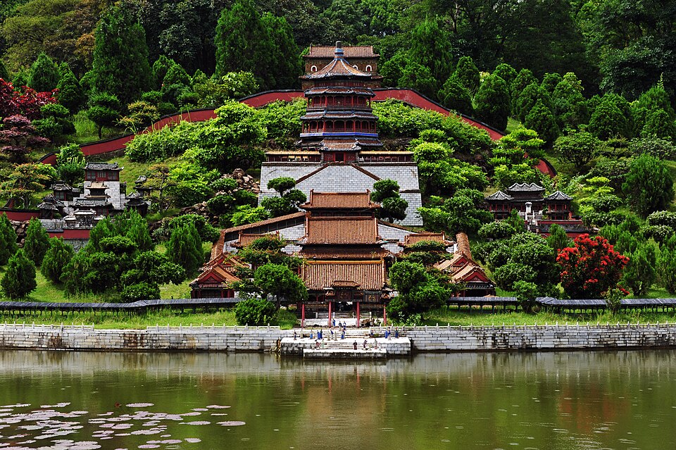 A photograph of Splendid China Folk Village