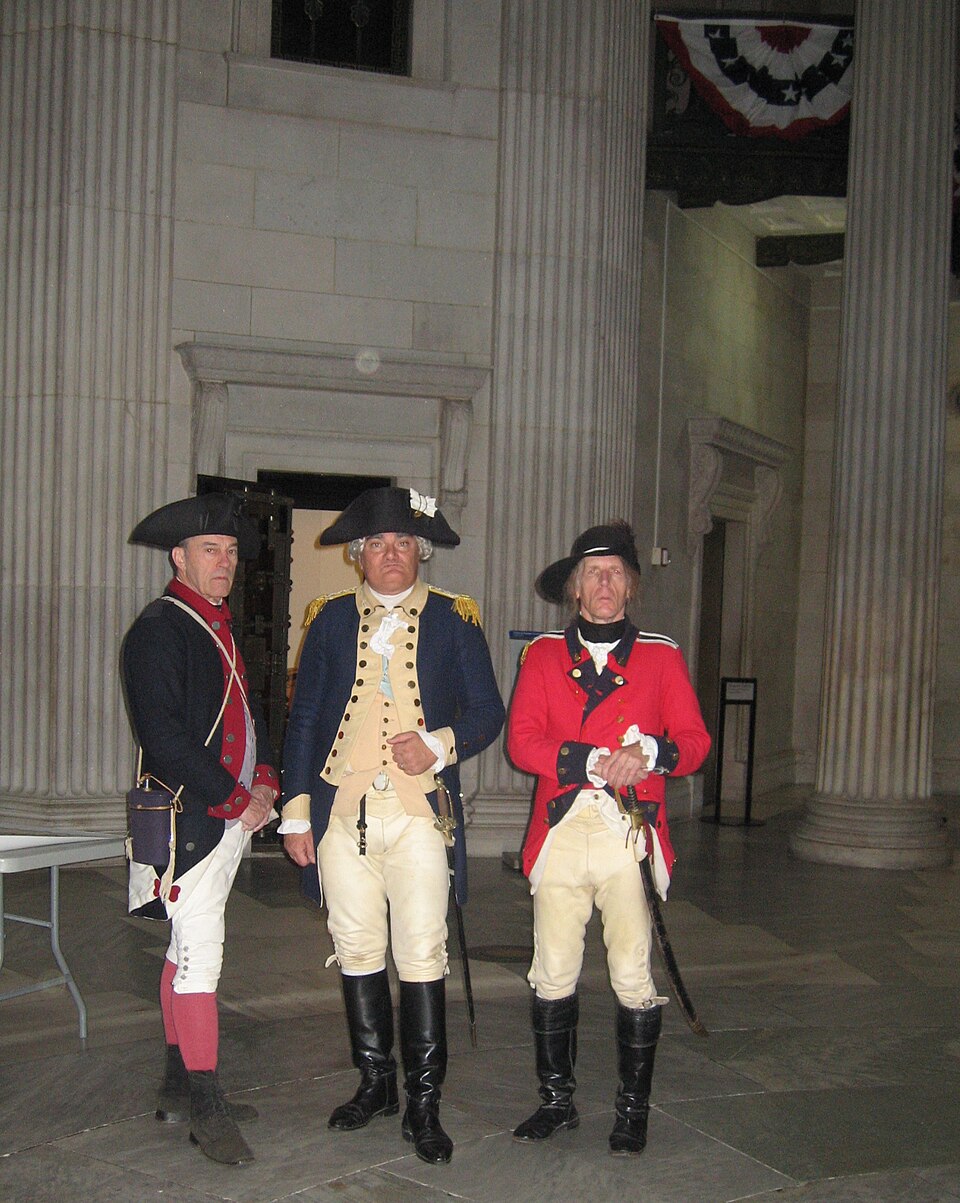 A photograph of Federal Hall