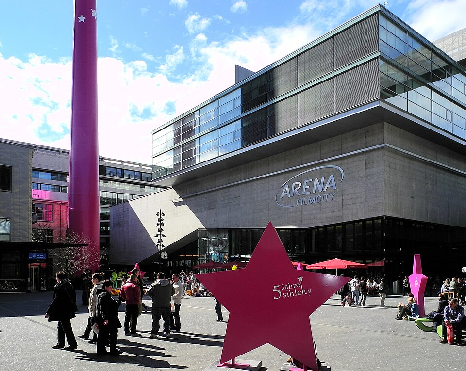 A photograph of Arena Cinemas