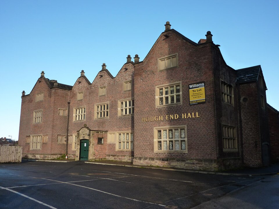 A photograph of Hough End Hall