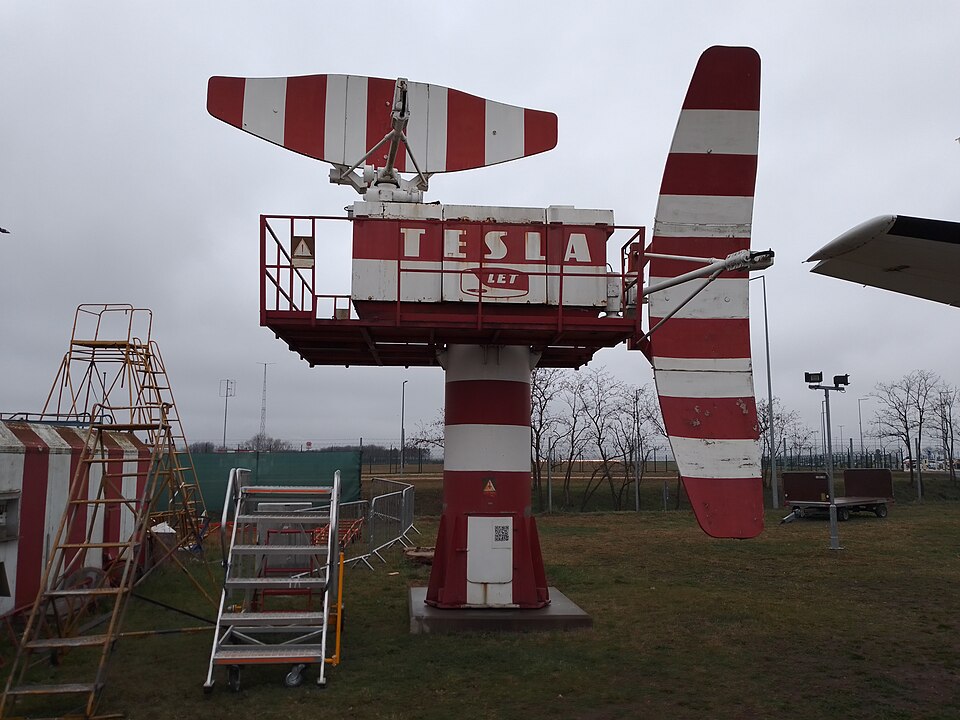 A photograph of TESLA radar