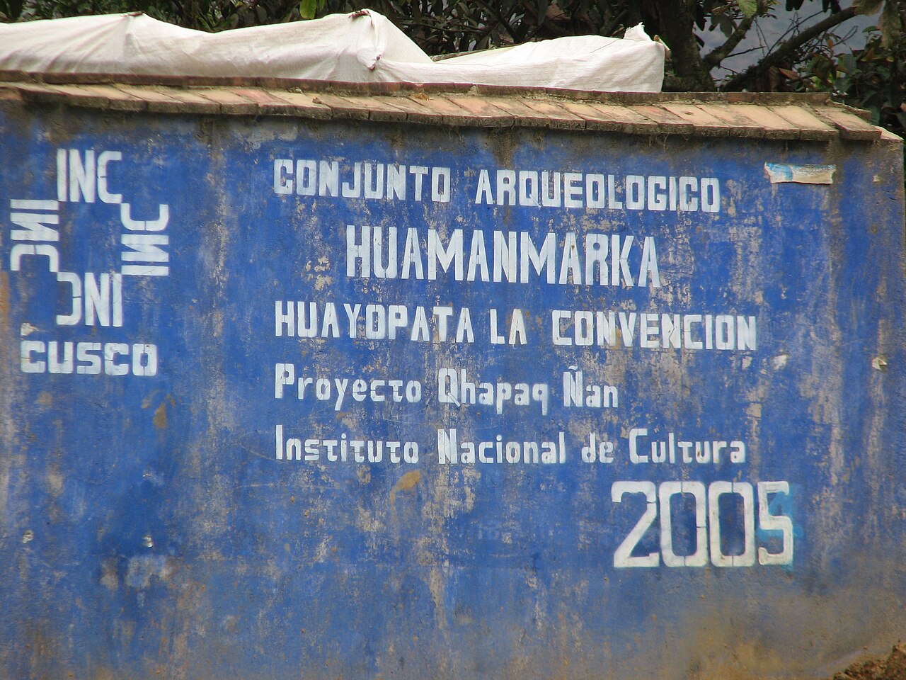 Une photographie de Wamanmarka