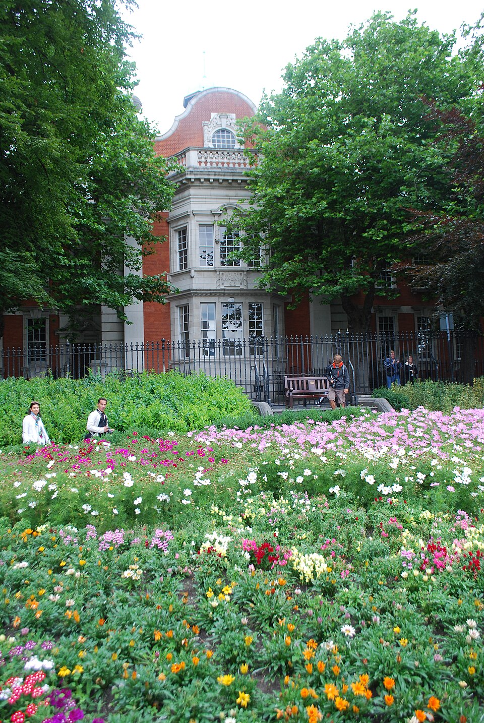 A photograph of St. Patrick's Cathedral Park