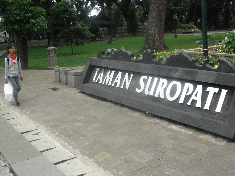 A photograph of Taman Suropati