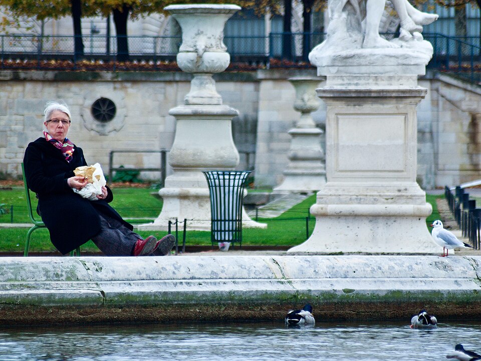 A photograph of Tuileries Garden