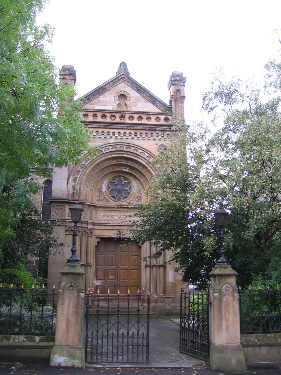 A photograph of Garnethill Synagogue