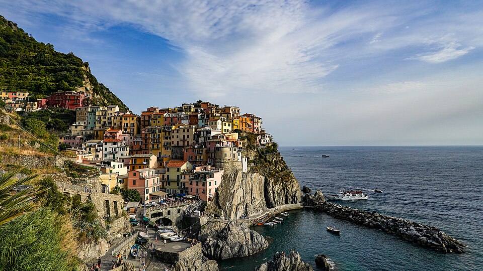 A photograph of Italy