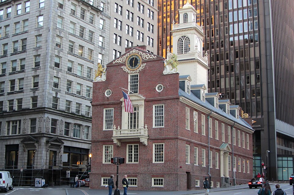 A photograph of Boston Massacre Site