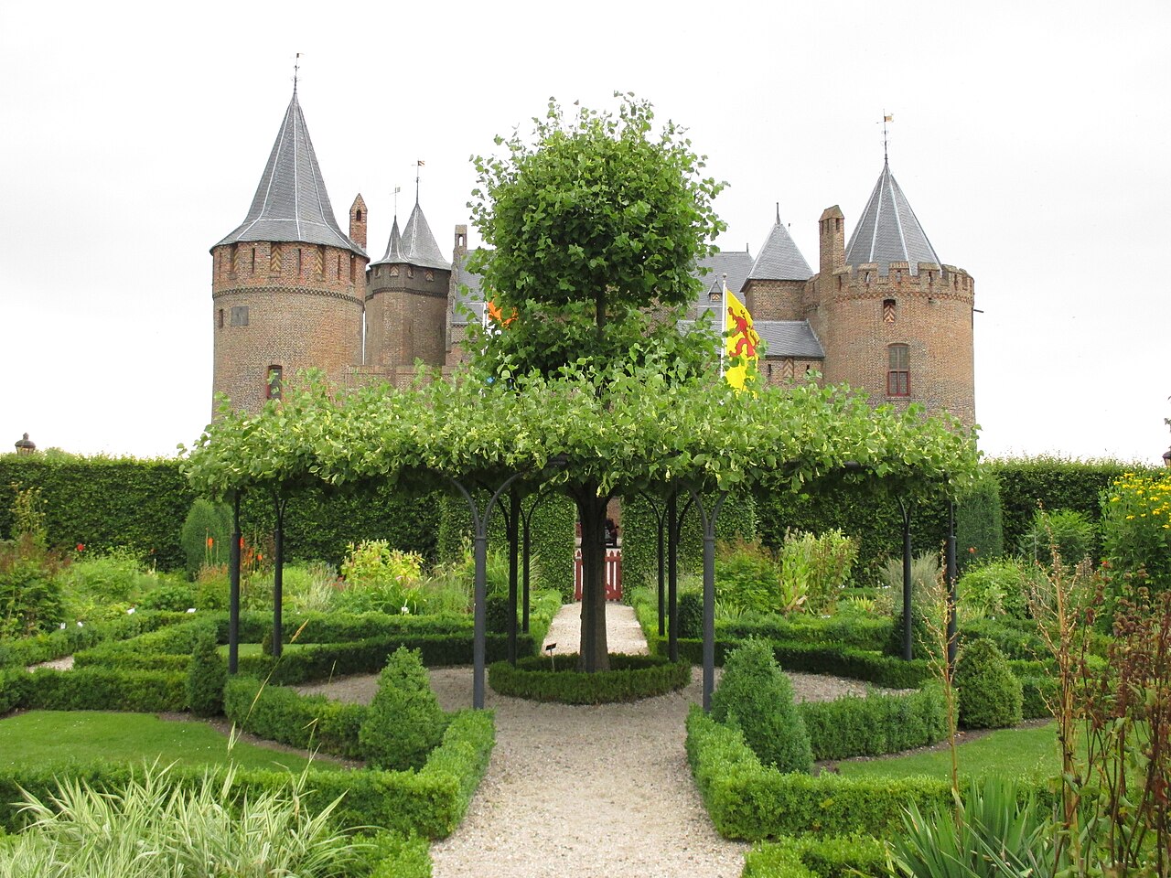 Una fotografia di Muiderslot