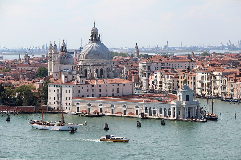A photograph of Punta della Dogana