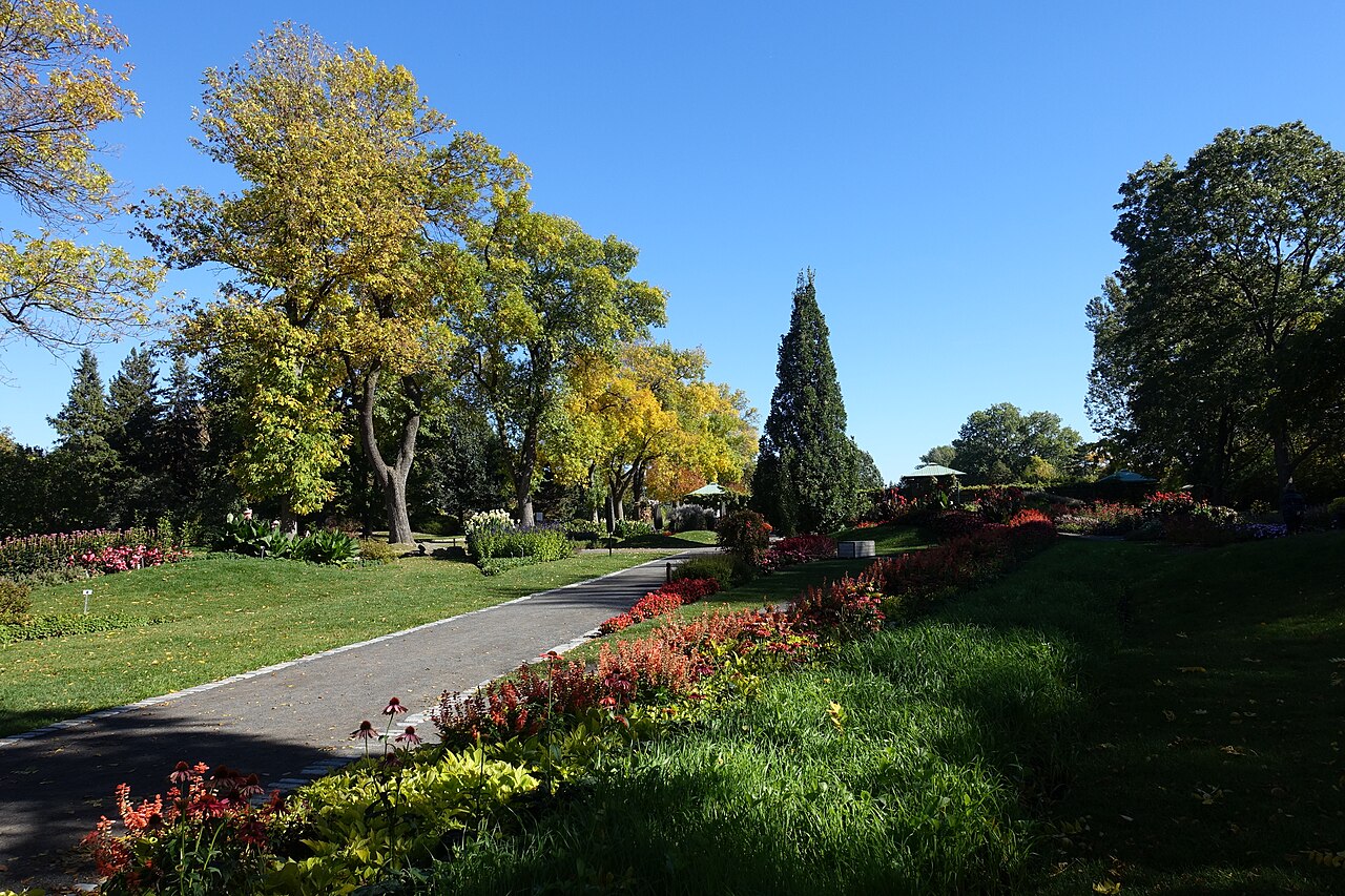 A photograph of Maisonneuve Park