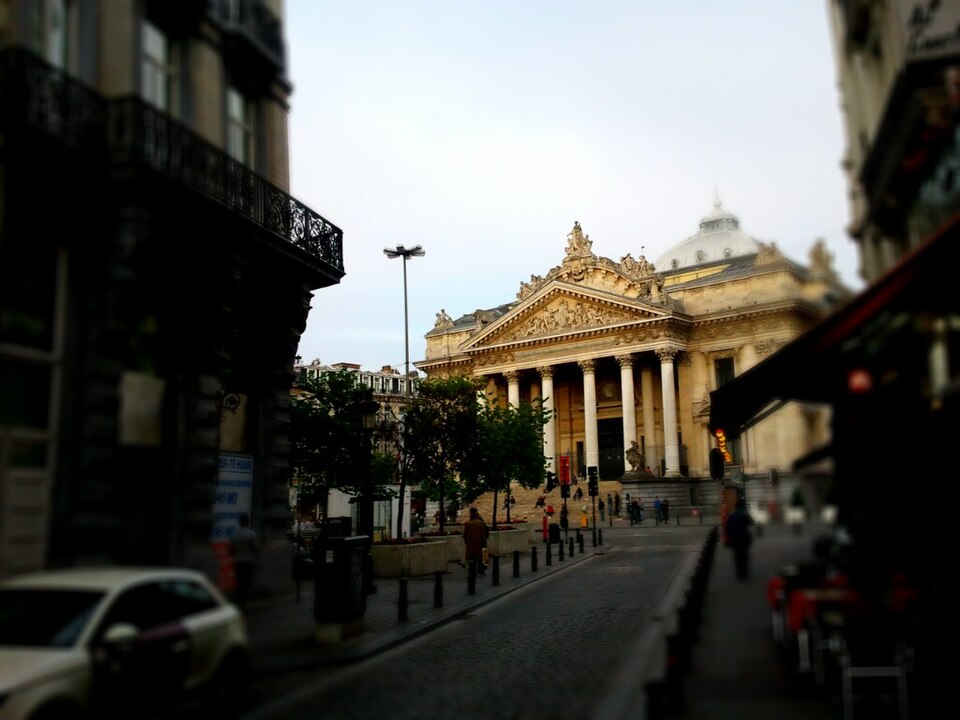 A photograph of Bourse Palace