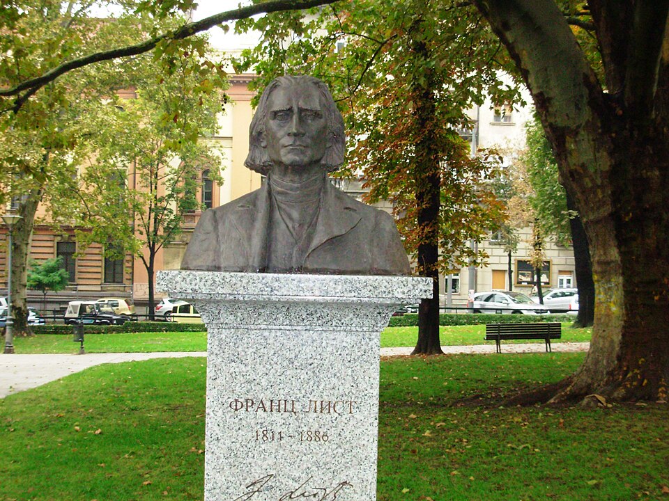 A photograph of Bust of Franz Liszt