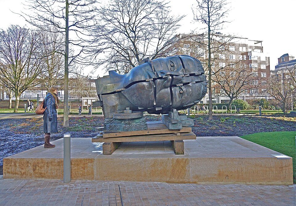 A photograph of Head of invention