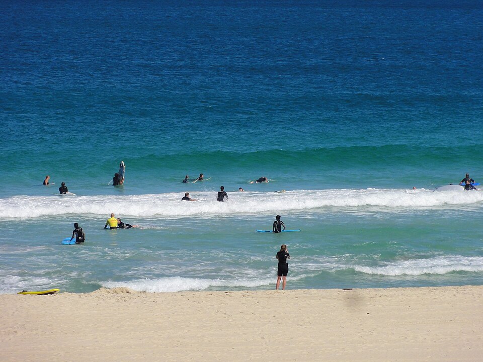 A photograph of Trigg Beach